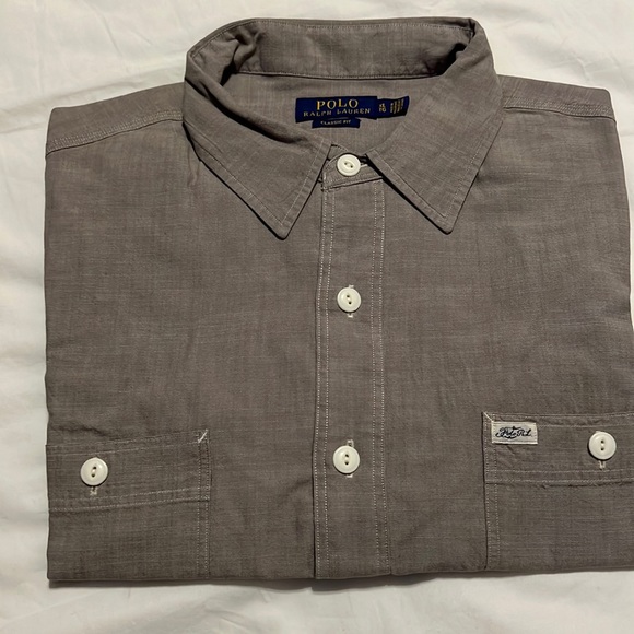POLO RALPH LAUREN Grey short sleeve - Picture 1 of 3
